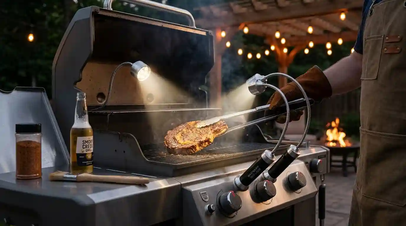 KOSIN products — BBQ grill light and personal safety alarm